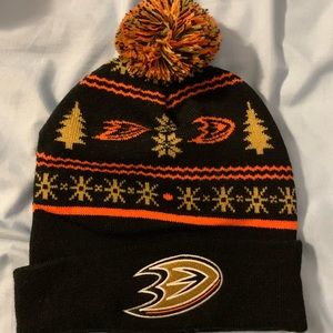 Anaheim ducks beanie